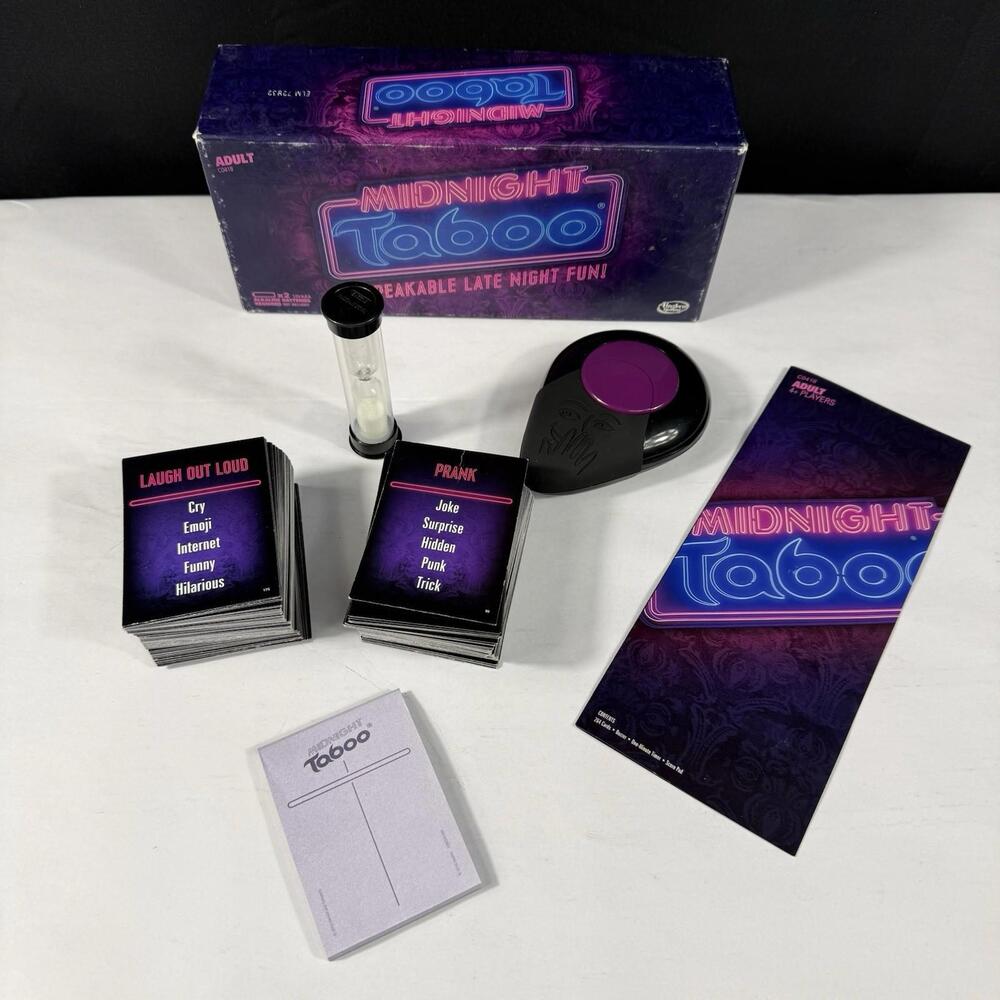 Midnight Taboo Game Open Box - Picture 3 of 5